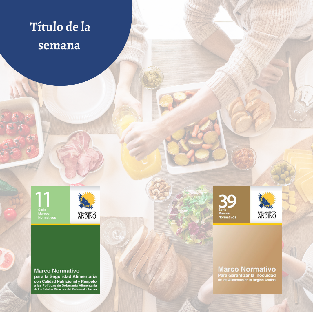 Título: Marcos Normativos en relación a la Alimentación en la región Andina