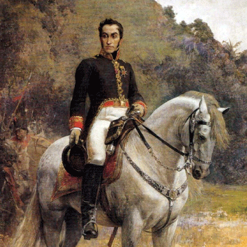 Aniversario del nacimiento del líder y libertador de los países de la región Andina, Simón Bolívar