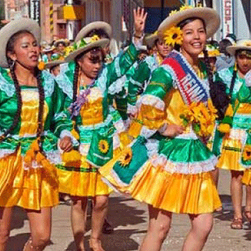 Carnaval Chicheño en Tupiza, Bolivia